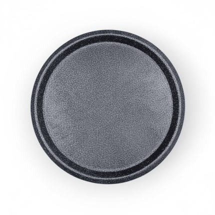 4.5-Inch Black Flat Pressure Dust Cap