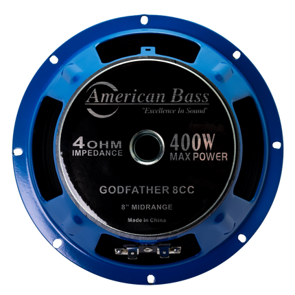Godfather 8" Carbon Cone Midrange Speaker | 200 Watts