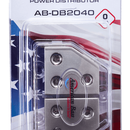 American Bass AB-DB2040 — 0 Gauge Power Distribution Block