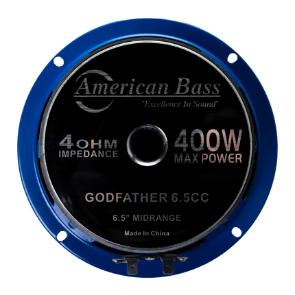 Godfather 6.5 Carbon Cone Midrange Speakers | 200 Watts (Pair)