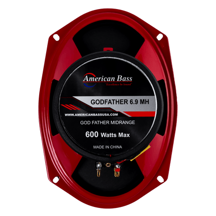 Godfather 6x9 Midrange Speakers w/Tweeter | 300 Watts (Pair)