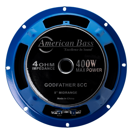 Godfather 8" Carbon Cone Midrange Speaker | 200 Watts