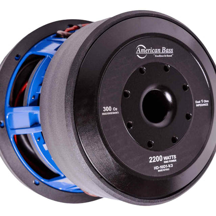 HD 10″ Car Subwoofer | 2000 Watts RMS | Dual Voice Coil 1 Ohm or 2 Ohm