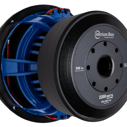 HD 12″ Car Subwoofer | 2000 Watts RMS | Dual Voice Coil 1 Ohm or 2 Ohm