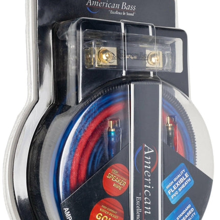 American Bass 4 Gauge Amplifier Kit - American Bass Audio