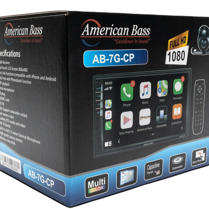 American Bass Car Play Radio 7G - American Bass Audio