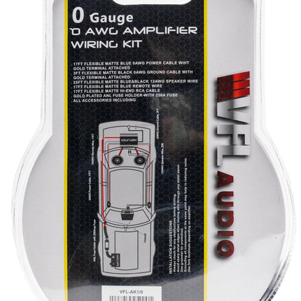 VFL 0 Gauge Amplifier Kit - American Bass Audio