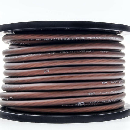 VFL 4 Gauge OFC Wire 100ft Roll - American Bass Audio
