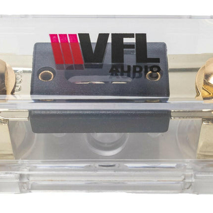 VFL 4 Gauge Complete OFC (Oxygen Free Copper) Amplifier Wiring Kit - High Power Car Audio Amp Install Kit with Power, Ground & RCA Cables