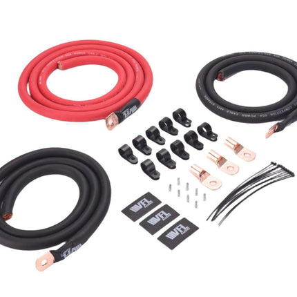 VFL Audio BIG3 100% Oxygen-Free Copper 0 Gauge Amplifier Kit