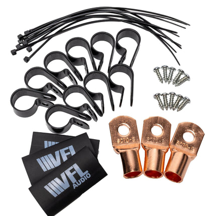 VFL Audio BIG3 100% Oxygen-Free Copper 0 Gauge Amplifier Kit