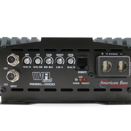 VFL REBEL-3000.1 Class D High Performance Amplifier