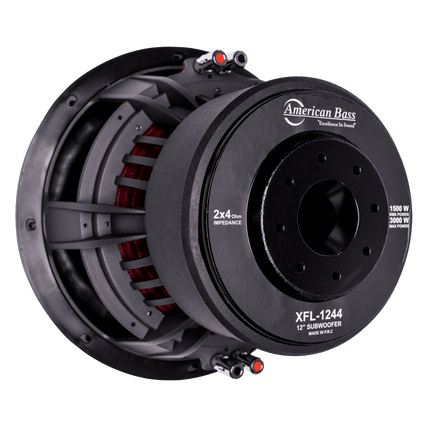 XFL 12″ Car Subwoofer | 1500 Watts RMS | Dual Voice Coil 2 Ohm or 4 Ohm